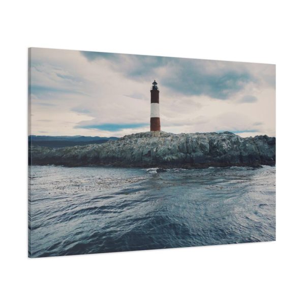 91638-1258.jpg Antarctic Lighthouse Tierra Del Fuego South America Standard Canvas