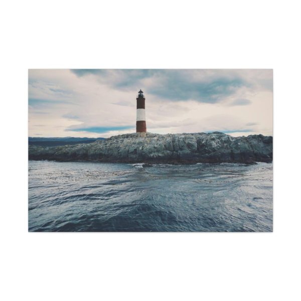 91638-1259.jpg Antarctic Lighthouse Tierra Del Fuego South America Standard Canvas
