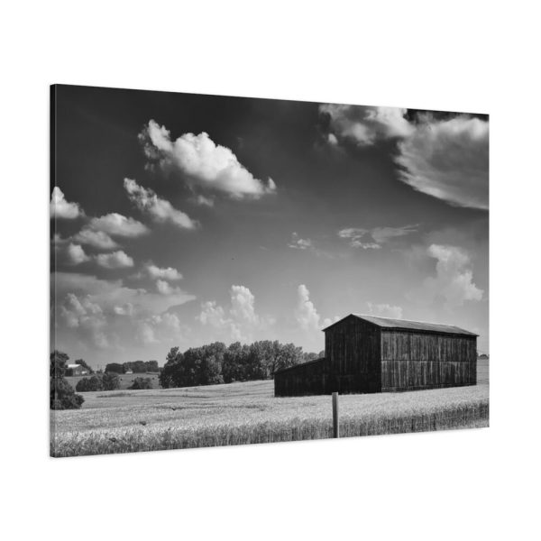 91638-1273.jpg Black and White Barn Standard Canvas