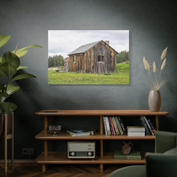 91638-1287.jpg Old Cabin in Nature Standard Canvas