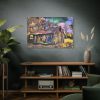 Shed Shack House Woden Standard Canvas