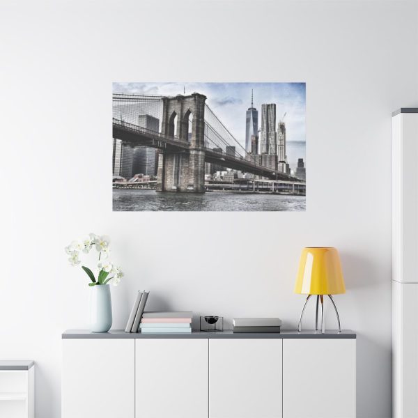 91638-1340.jpg Brooklyn Bridge, New York Standard Canvas