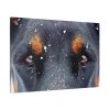 91638-135.jpg Eyes and Snowflakes Standard Canvas