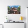 91638-1350.jpg House Shack Hut Cabin Standard Canvas