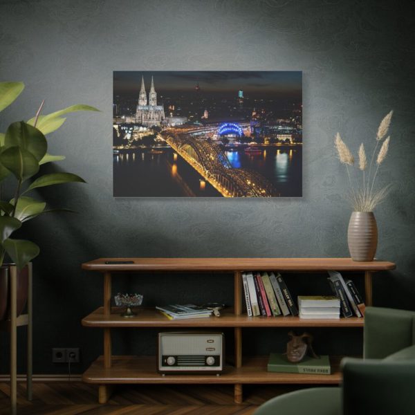 91638-1357.jpg Hohenzollern Bridge Standard Canvas