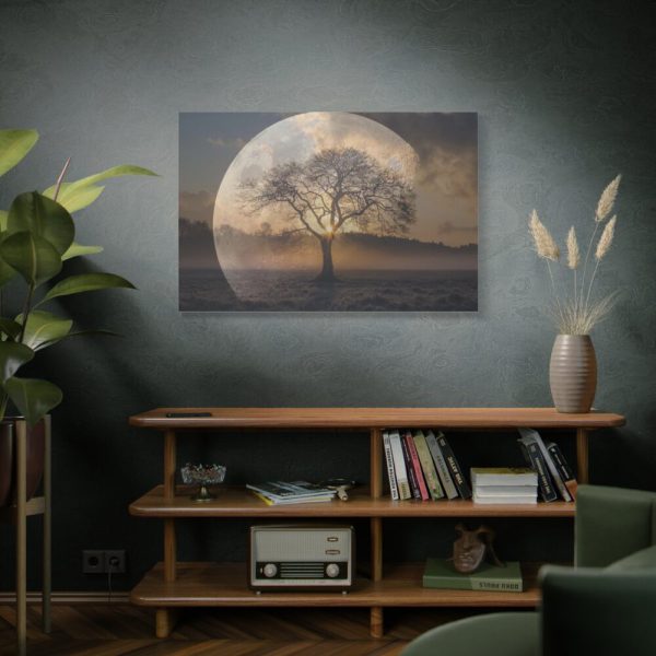 Moon Tree Atmosphere Standard Canvas