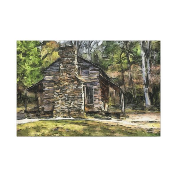 Cabin House Home Woods Standard Canvas