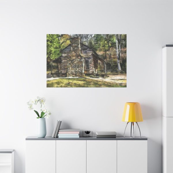 Cabin House Home Woods Standard Canvas