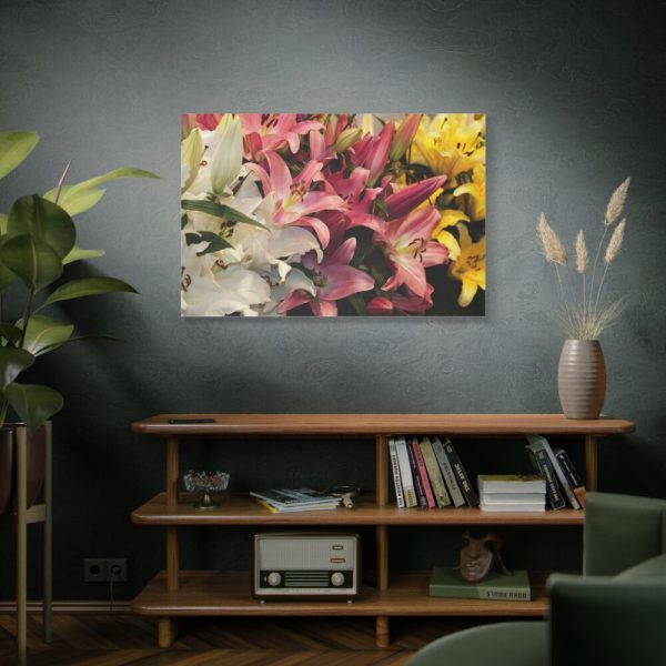 Lilies Flower  Standard Canvas