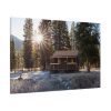 91638-1408.jpg Fall Morning at Elk Tongue Patrol Cabin Standard Canvas