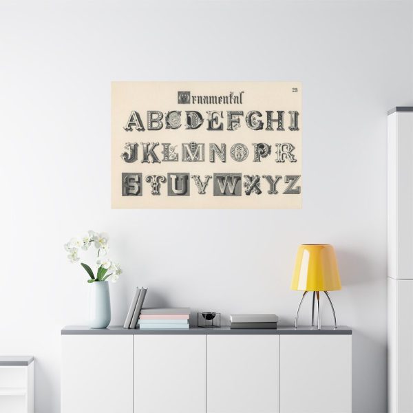 91638-1425.jpg Draughtsman's Alphabets by Hermann Esser Standard Canvas