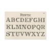 91638-1434.jpg Rustic Draughtsman's Alphabets by Hermann Esser Standard Canvas