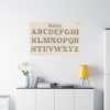 91638-1435.jpg Rustic Draughtsman's Alphabets by Hermann Esser Standard Canvas