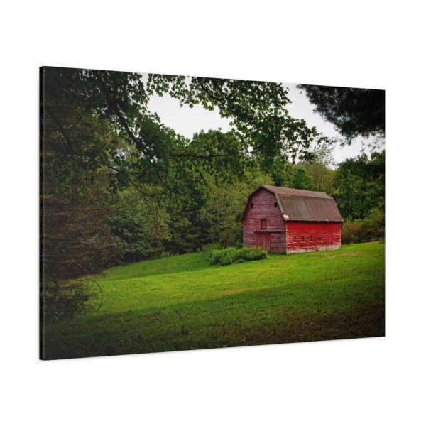 Red Rustic Barn Standard Canvas