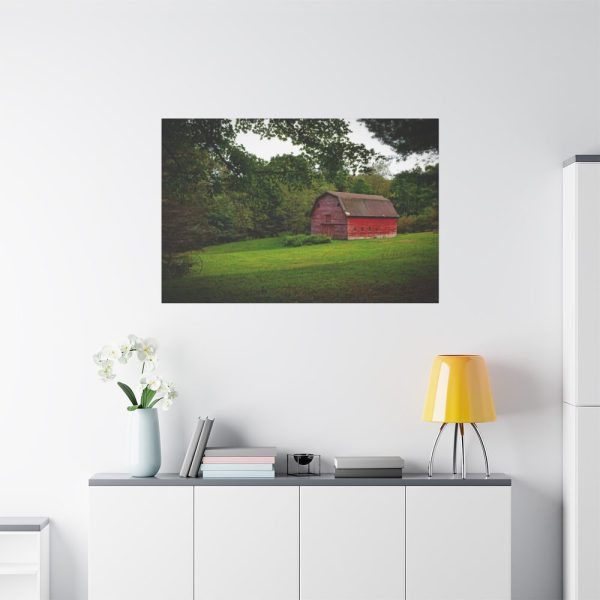 Red Rustic Barn Standard Canvas
