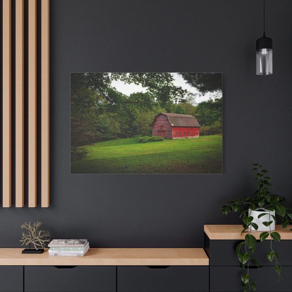 Red Rustic Barn Standard Canvas