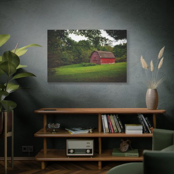Red Rustic Barn Standard Canvas