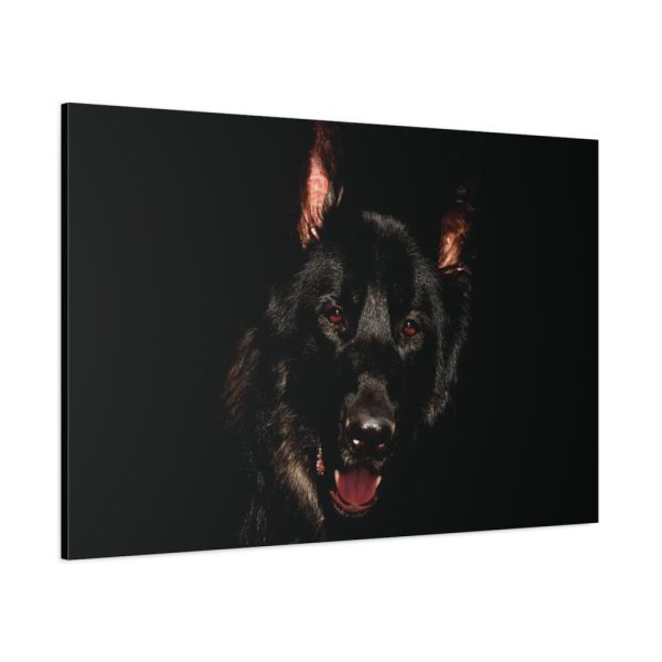 91638-145.jpg Head of a German Shepherd Standard Canvas