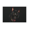 91638-146.jpg Head of a German Shepherd Standard Canvas