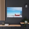 Red Barn in the Winter Standard Canvas