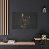 91638-148.jpg Head of a German Shepherd Standard Canvas