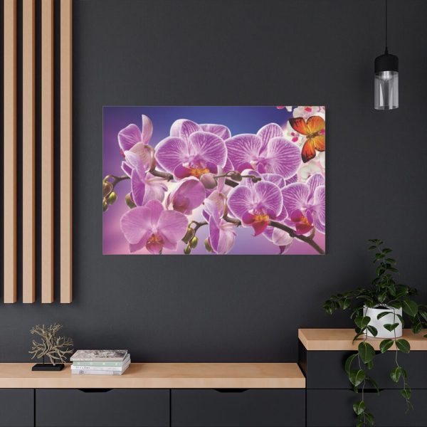 Orchids Flowers Standard Canvas