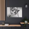 91638-218.jpg Kitten and Finger Standard Canvas