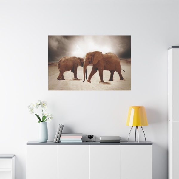 91638-292.jpg African Elephants Standard Canvas