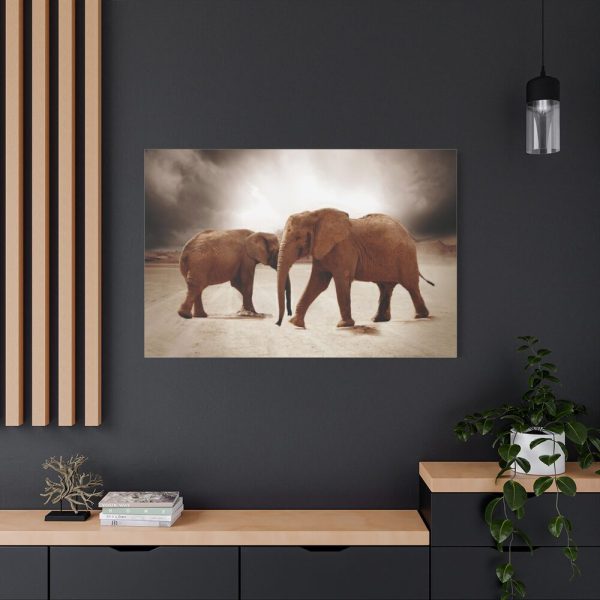 91638-293.jpg African Elephants Standard Canvas