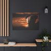 91638-298.jpg Elephant and Yellow Sky Standard Canvas