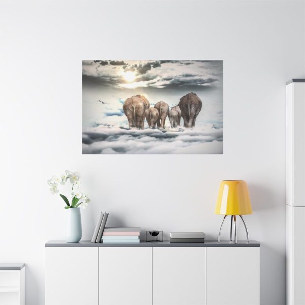 91638-307.jpg Elephants on the Clouds Standard Canvas