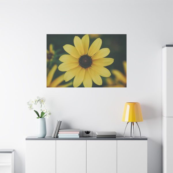 91638-327.jpg Blooming Yellow Petaled Flowers Standard Canvas
