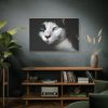 91638-369.jpg Bicolor Cat with Piercing Blue Eyes Standard Canvas