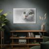 91638-374.jpg Beautiful Cat with Green Eyes Standard Canvas