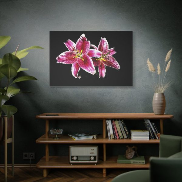 Tiger Lily Flower Standard Canvas