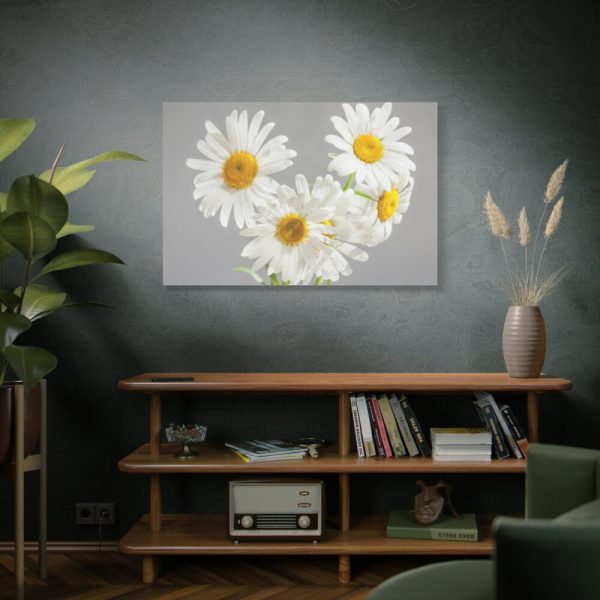 91638-399.jpg White Daisy Bloom Standard Canvas