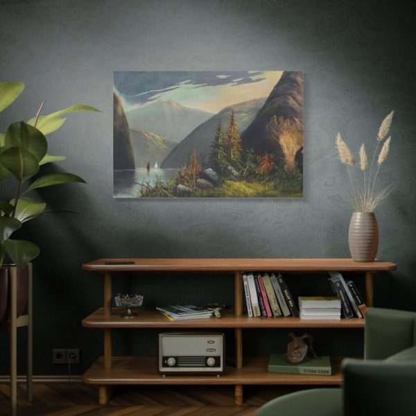 91638-449.jpg Mountain Lake Landscape Standard Canvas