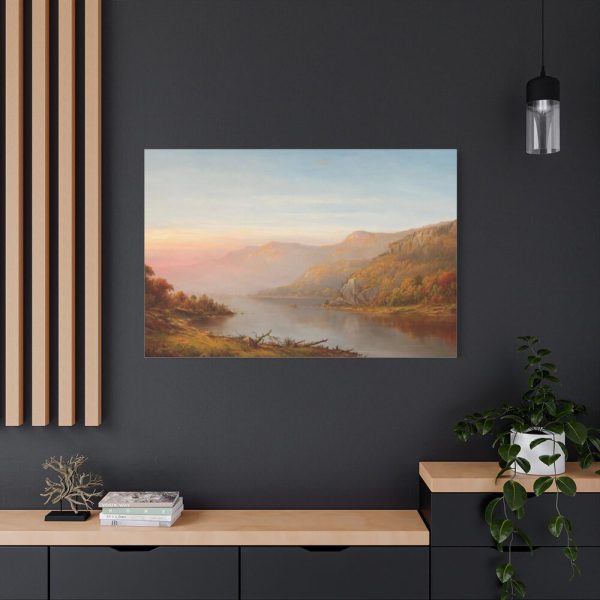 91638-453.jpg Autumn On the Hudson River by Jasper Francis Cropsey Standard Canvas