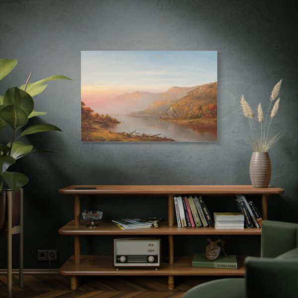 91638-454.jpg Autumn On the Hudson River by Jasper Francis Cropsey Standard Canvas