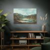91638-459.jpg Mountain Landscape with Indians by John Mix Stanley Standard Canvas