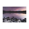 Snowy Mountains Over Lake Standard Canvas