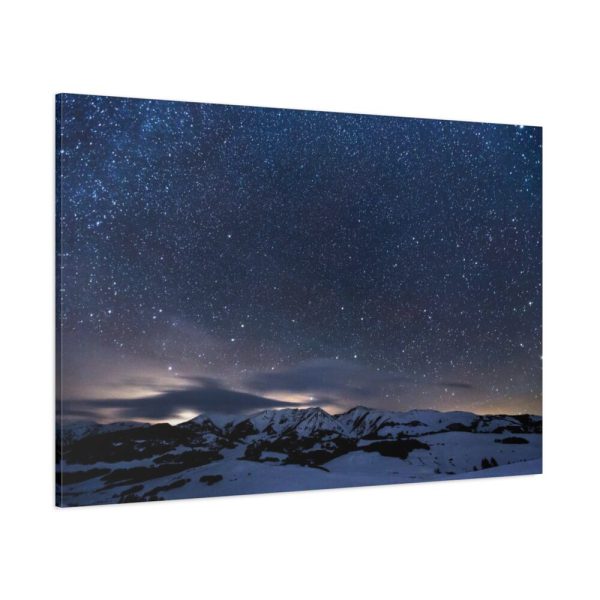 91638-510.jpg Stars Sprinkled Mountains Standard Canvas
