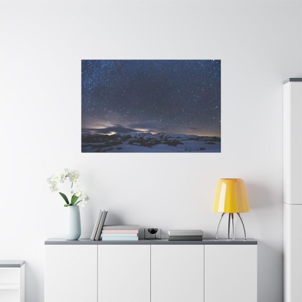91638-512.jpg Stars Sprinkled Mountains Standard Canvas
