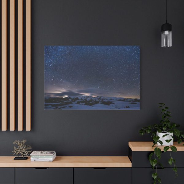 91638-513.jpg Stars Sprinkled Mountains Standard Canvas