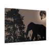 91638-525.jpg Moon Against Light Sky Standard Canvas
