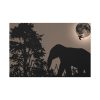 91638-526.jpg Moon Against Light Sky Standard Canvas