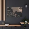 91638-528.jpg Moon Against Light Sky Standard Canvas