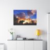 Elephants and Birds in the Nature Standard Canvas