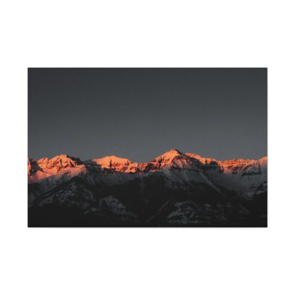 Mount Emma View From Telluride Standard Canvas