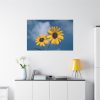 91638-592.jpg Blue Sky and Sunflower Standard Canvas